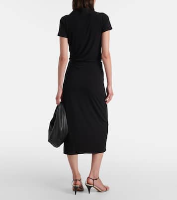 Jersey wrap skirt | Vince