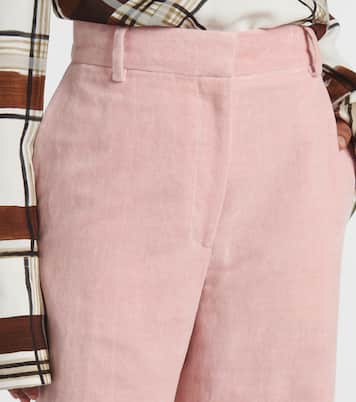 Weite Hose aus Baumwolle und Hanf | Dries Van Noten