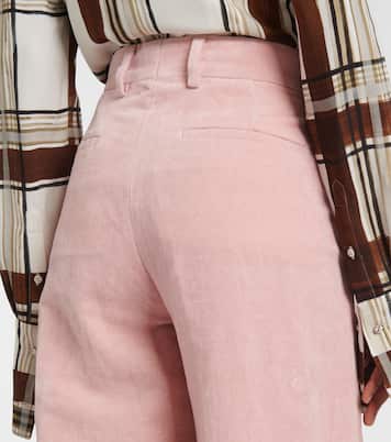 Weite Hose aus Baumwolle und Hanf | Dries Van Noten