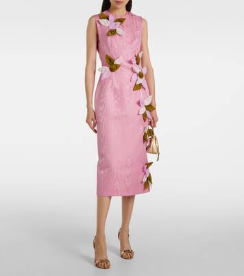 Robe midi Cappia à fleurs | Emilia Wickstead