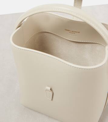 Le 37 Mini leather bucket bag | Saint Laurent