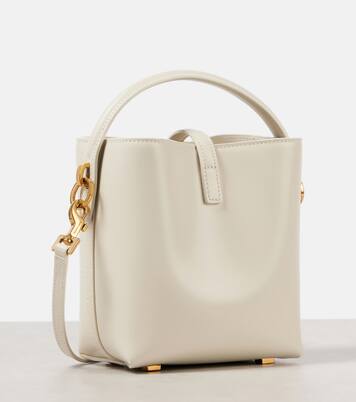 Le 37 Mini leather bucket bag | Saint Laurent