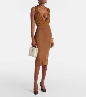 Le 37 Mini leather bucket bag | Saint Laurent