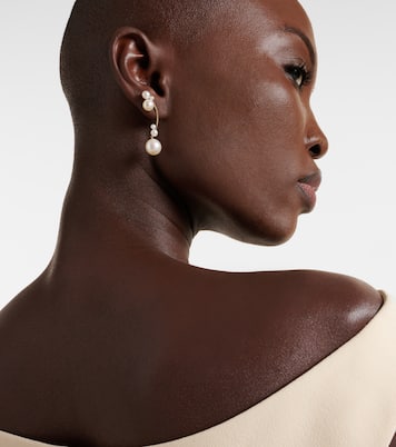 Boucles d'oreilles Grand Stella en or 14 ct et perles | Sophie Bille Brahe