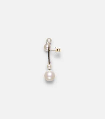 Boucles d'oreilles Grand Stella en or 14 ct et perles | Sophie Bille Brahe