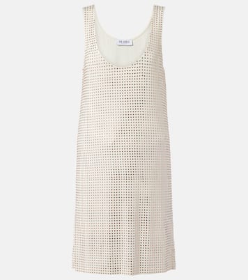 Minikleid aus Jersey mit Kristallen | The Attico