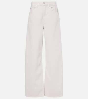 Low Curve mid-rise wide-leg jeans | Agolde