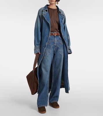 Beth shearling-trimmed suede sneakers | Isabel Marant