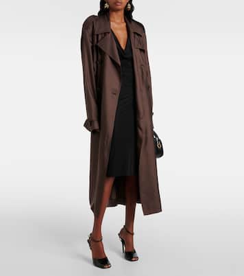 La Scandale 110 patent leather sandals | Saint Laurent