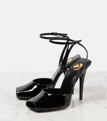 La Scandale 110 patent leather sandals | Saint Laurent