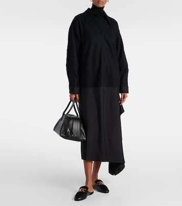 Catena Kate shearling and leather mules | Tod's