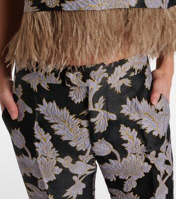 Pantalones bootcut Saturday Night en jacquard | La DoubleJ