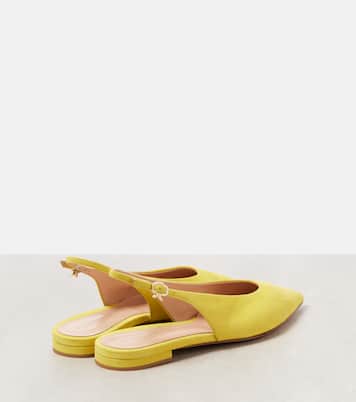 Ballerine slingback in suede | Gianvito Rossi
