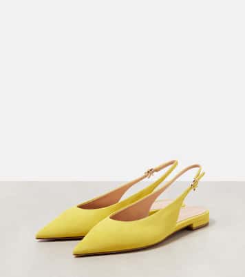 Ballerine slingback in suede | Gianvito Rossi
