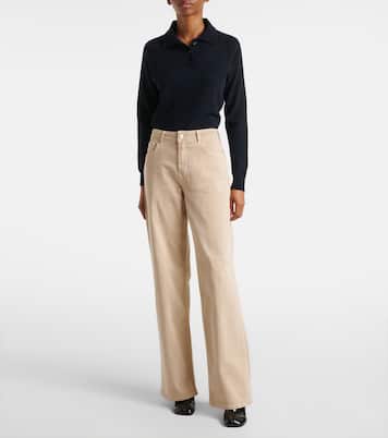 New Baggy mid-rise wide-leg jeans  | AG Jeans