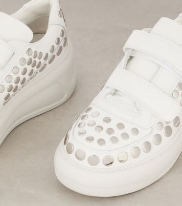 Steffey U Friend studded leather sneakers | Acne Studios