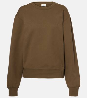 Cassandre cotton sweatshirt | Saint Laurent