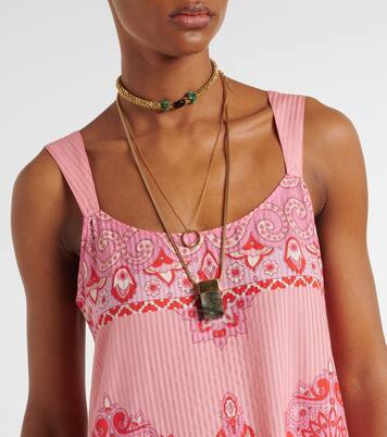 Maxikleid aus Baumwolle und Seide | Etro