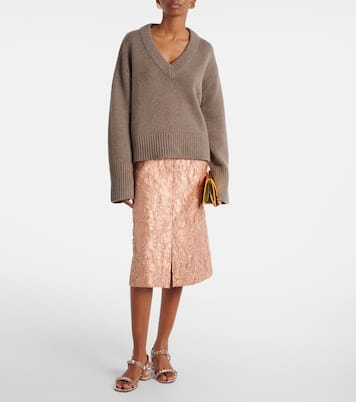 Pyrasand 30 mirrored leather sandals  | Christian Louboutin