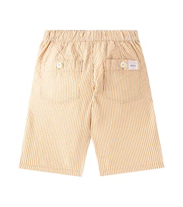 Enro striped cotton Bermuda shorts | Bonpoint