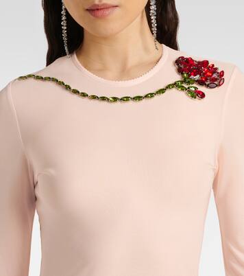 Robe midi à ornements | Simone Rocha