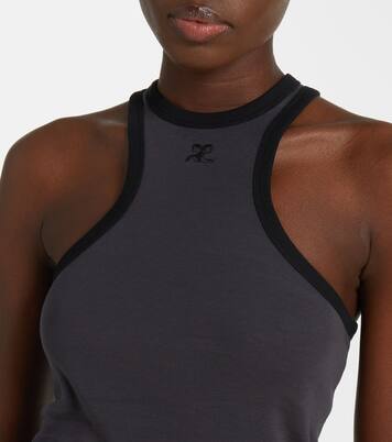 Robe Scuba en coton | Courrèges