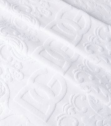 Set of 5 jacquard cotton terry towels | Dolce&Gabbana Casa