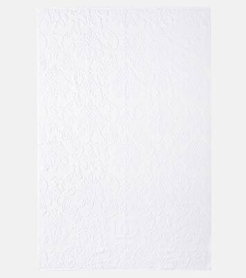 Set of 5 jacquard cotton terry towels | Dolce&Gabbana Casa