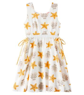 Starfish printed cotton-blend dress | Fábula