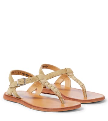 Plagette Antic suede sandals | Pom d'Api