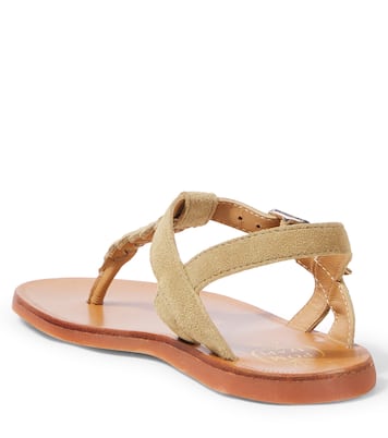Plagette Antic suede sandals | Pom d'Api