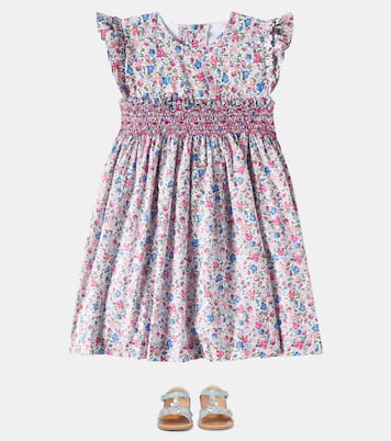 Frida floral cotton dress | La Coqueta
