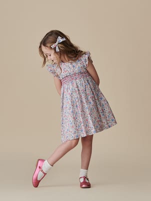 Frida floral cotton dress | La Coqueta