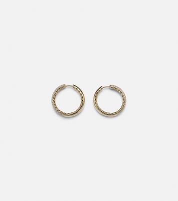 Boucles d'oreilles DY Mercer® en or 18 ct et diamants | David Yurman