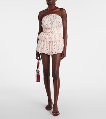 Top Aurelia in lino a pois | Posse