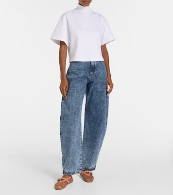 Fishnet ballet flats | Alaïa