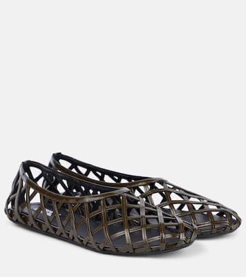 Ballerinas Cage aus Lackleder | Alaïa