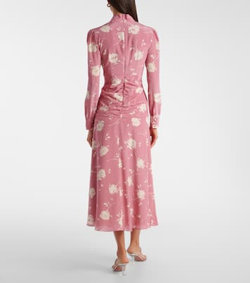 Midikleid aus Seide | Alessandra Rich