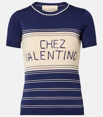 Chez Valentino cotton T-shirt | Valentino