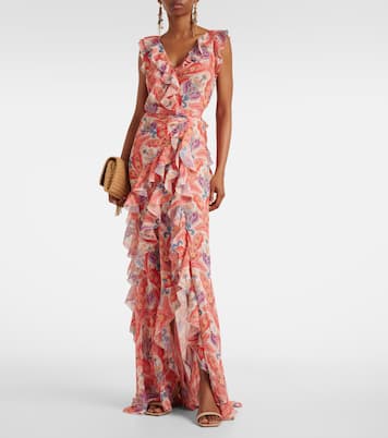 Ribbon patent leather sandals | Gianvito Rossi