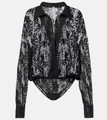 Oversized bodysuit | Norma Kamali