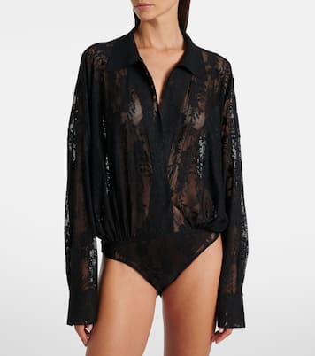 Oversized bodysuit | Norma Kamali