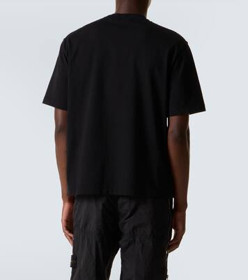 Embroidered cotton jersey T-shirt | Stone Island