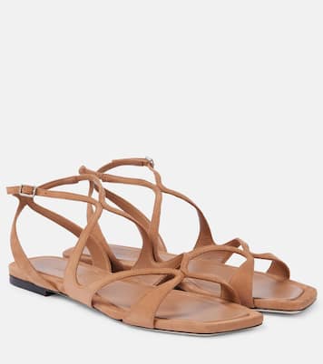 Sandalen Ayla aus Veloursleder | Jimmy Choo