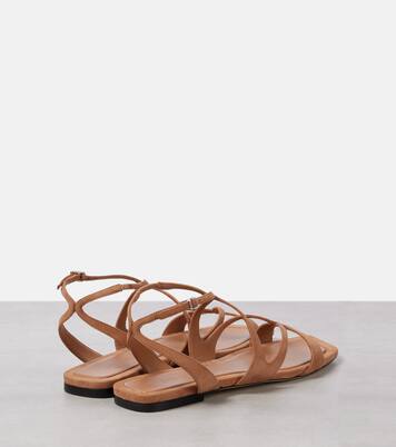 Sandalen Ayla aus Veloursleder | Jimmy Choo