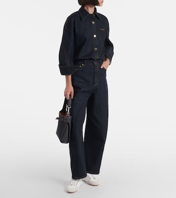 Slim suede-trimmed sneakers | Givenchy