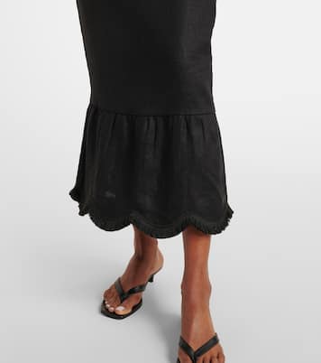 Robe longue Essie en lin | Posse