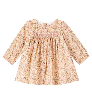 Baby Felice floral smocked cotton dress | Bonpoint