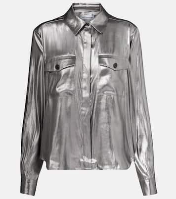 Metallic shirt | Self-Portrait