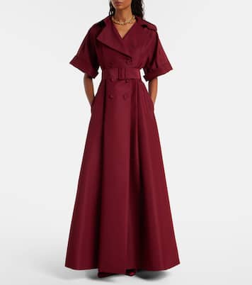 Belted silk gown | Carolina Herrera